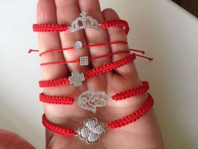 Handmade bracelets as an amulet of success
