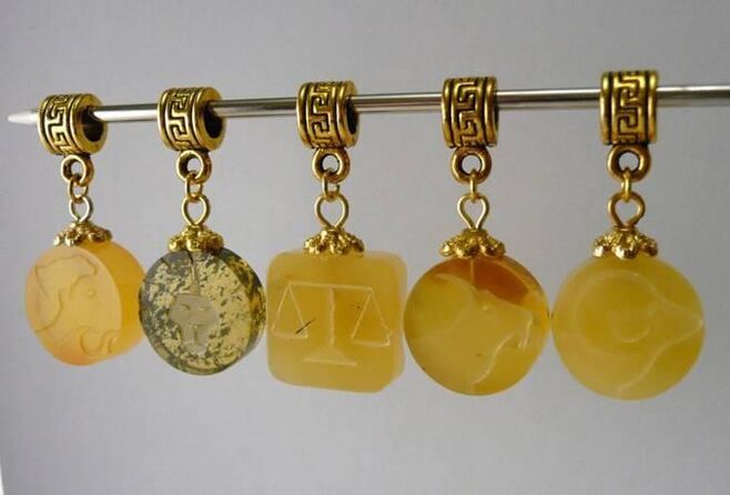 Amber handicrafts according to the zodiac sign will attract health and success