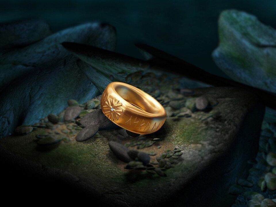 A spell on a gold ring for money